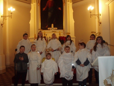 Nabożeństwo wigilijne w Mikołowie