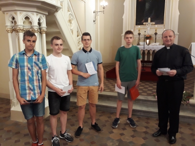 Nabożeństwo szkolne z liturgią młodzieżową na zakończenie roku szkolnego